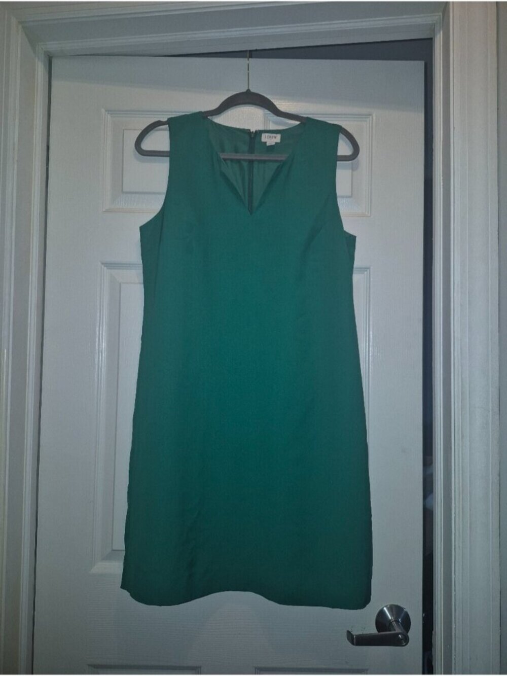 J. Crew Emerald Green Sleeveless Maxi Dress